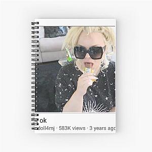 Trisha Paytas "Im Not Ok" Spiral Notebook