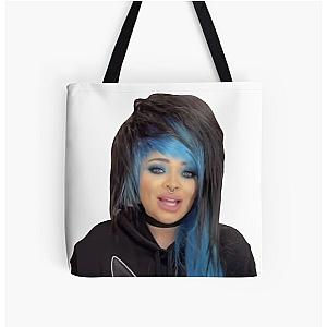 Trisha Paytas emo All Over Print Tote Bag