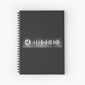 Trivium - A Grey So Dark Spotify Scan Code Spiral Notebook