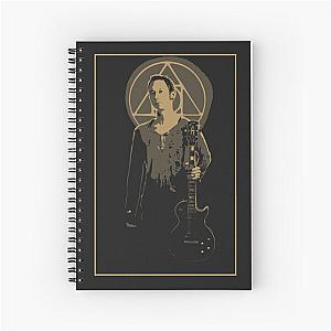 Matt Heafy from Trivium art paint  Spiral Notebook