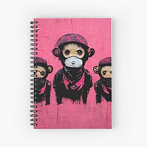 Monkey gang trivium Spiral Notebook