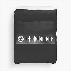 Trivium - A Grey So Dark Spotify Scan Code Duvet Cover