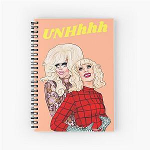 Trixie and Katya Spiral Notebook