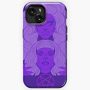 Trixie and Katya Purple iPhone Tough Case