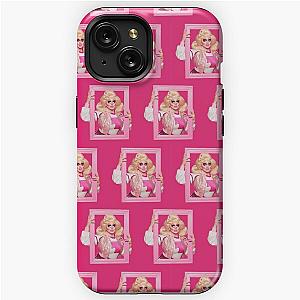 trixie mattel pattern box iPhone Tough Case