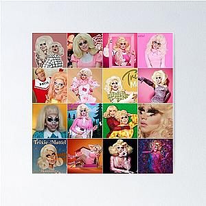 Trixie Mattel Photo Collage Poster