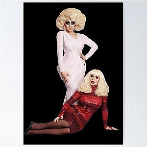 Trixie and Katya Book Photoshoot UNHhhh Poster