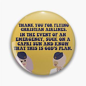 Trixie and Katya Christian Airlines Pin