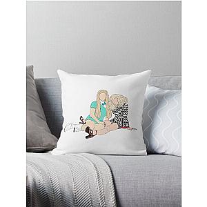 Trixie Mattel and Katya Zamoldchikova Throw Pillow