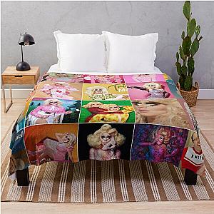 Trixie Mattel Photo Collage Throw Blanket