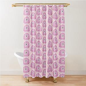 Trixie Motel Construction Hat Shower Curtain