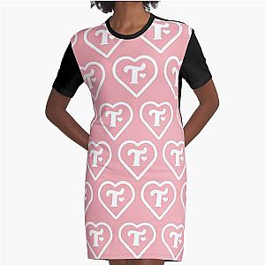 Trixie Mattel Logo Wallpaper  Graphic T-Shirt Dress