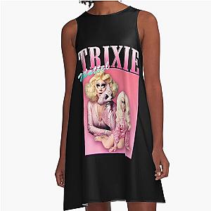 Trixie Mattel vintage retro design  A-Line Dress