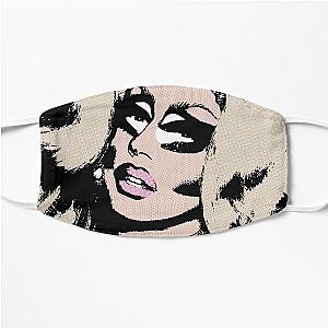 Trixie Mattel style pop art Flat Mask