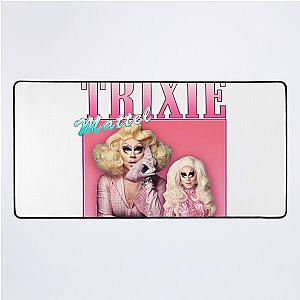 Trixie Mattel vintage retro design Desk Mat