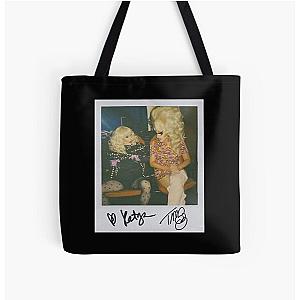 TRIXIE AND KATYA PUSSY WATCH All Over Print Tote Bag