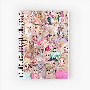 Trixie Mattel Collage  Spiral Notebook