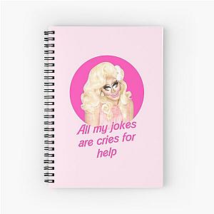 Trixie Jokes - Rupaul's Drag Race Spiral Notebook