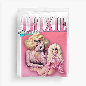 Trixie Mattel vintage retro design Duvet Cover