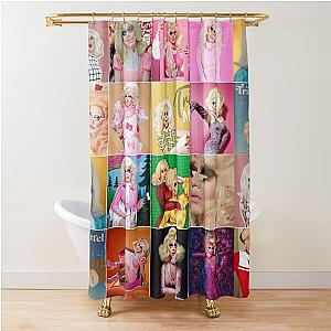 Trixie Mattel Photo Collage Shower Curtain