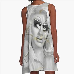 TRIXIE MATTEL MARBLE A-Line Dress