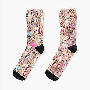 Trixie Mattel Collage  Socks