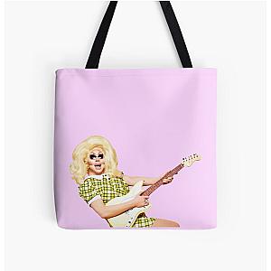 Trixie Mattel And a Guitar All Over Print Tote Bag