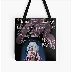 Trixie Mattel Moving Parts Lyrics All Over Print Tote Bag