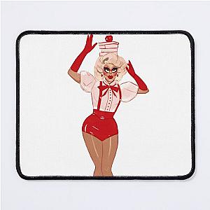 trixie mattel red for filth no text Mouse Pad