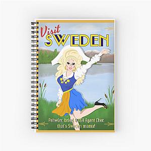 Trixie Mattel Visit Sweden  Spiral Notebook