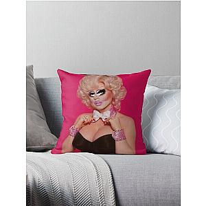 Trixie Mattel as Dolly Parton Throw Pillow