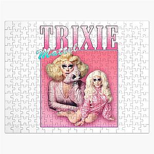 Trixie Mattel vintage retro design Jigsaw Puzzle