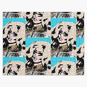 Trixie Mattel style pop art Jigsaw Puzzle