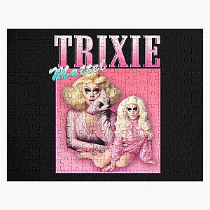 Trixie Mattel vintage retro design     Jigsaw Puzzle