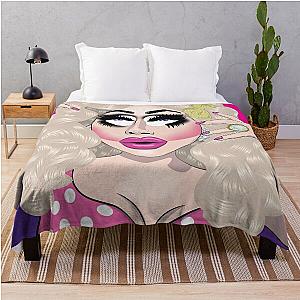 Trixie Mattel - Vision in Pink Throw Blanket