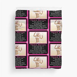 Trixie Mattel Trading Card Duvet Cover