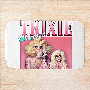 Trixie Mattel vintage retro design Bath Mat