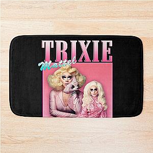 Trixie Mattel vintage retro design     Bath Mat