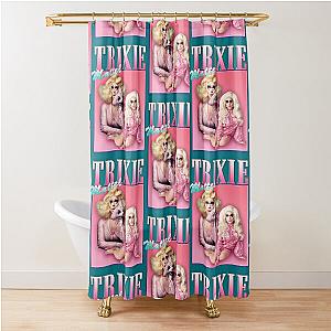 Trixie Mattel vintage retro design  Shower Curtain