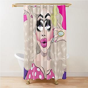 Trixie Mattel - Vision in Pink Shower Curtain