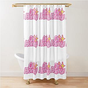 Oh Honey Trixie Mattel   Shower Curtain