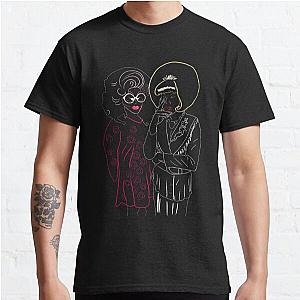 Katya Zamolodchikova and Trixie Mattel Line Art Classic T-Shirt