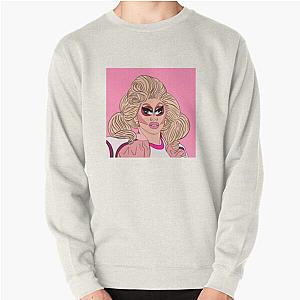 Trixie Mattel sticker Pullover Sweatshirt