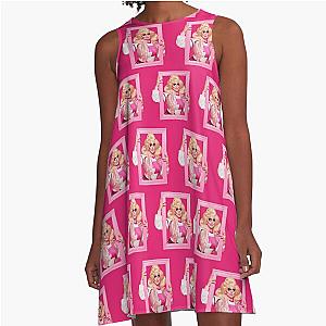 trixie mattel pattern box A-Line Dress