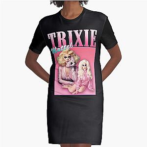 Trixie Mattel vintage retro design  Graphic T-Shirt Dress