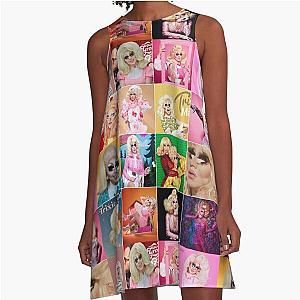 Trixie Mattel Photo Collage A-Line Dress