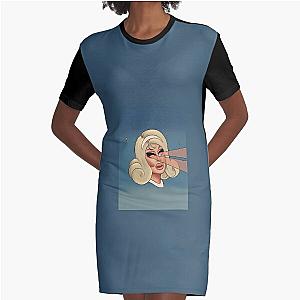 Trixie Mattel - Barbara Graphic T-Shirt Dress