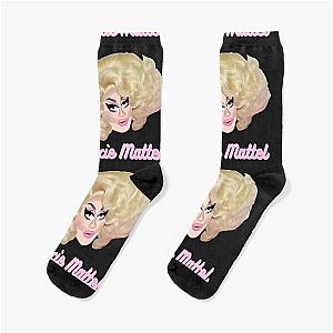 Blonde Trixie Mattel Socks