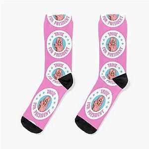 Trixie For President - Funny Drag Meme - Trixie Mattel Socks
