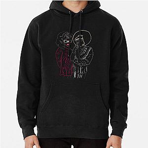 Katya Zamolodchikova and Trixie Mattel Line Art Pullover Hoodie